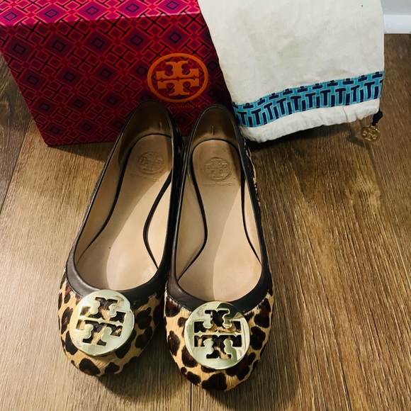 Tory Burch Calf hair Reva Flats - Picture 3 of 7